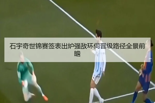 石宇奇世锦赛签表出炉强敌环伺晋级路径全景前瞻